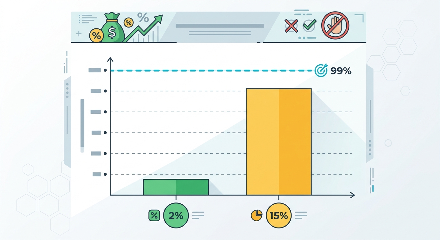 False Positive Tax: blocked requests per million users