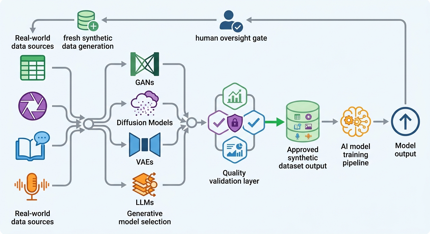 Synthetic Data Generation Pipeline Architecture