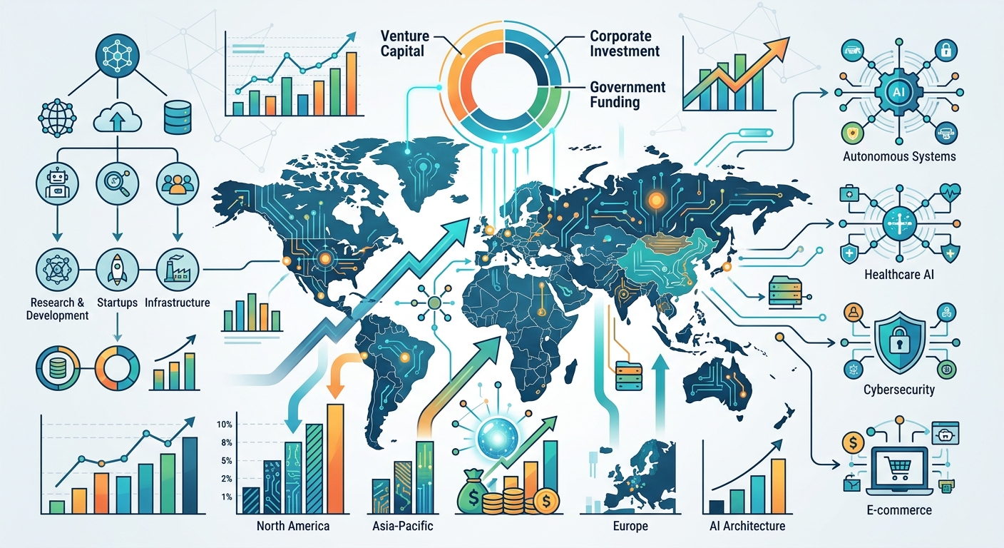 Featured Image — Global AI Funding Distribution Map