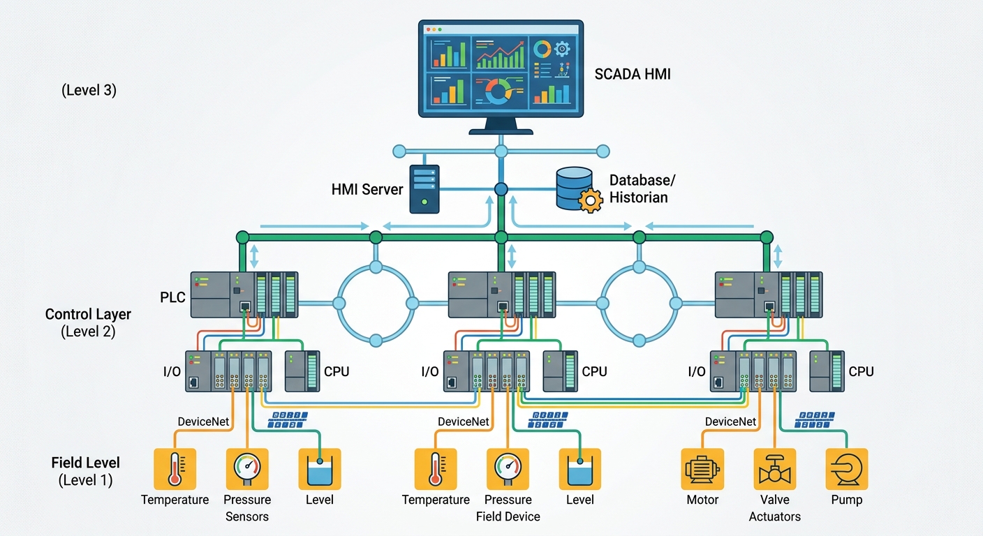 PLC/SCADA Integration Architecture