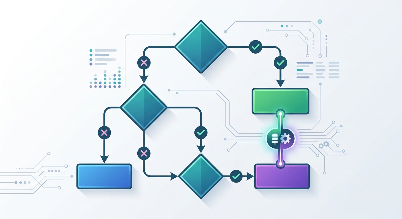 Decision tree flowchart for choosing between fine-tuning, RAG, and prompt engineering for enterprise AI
